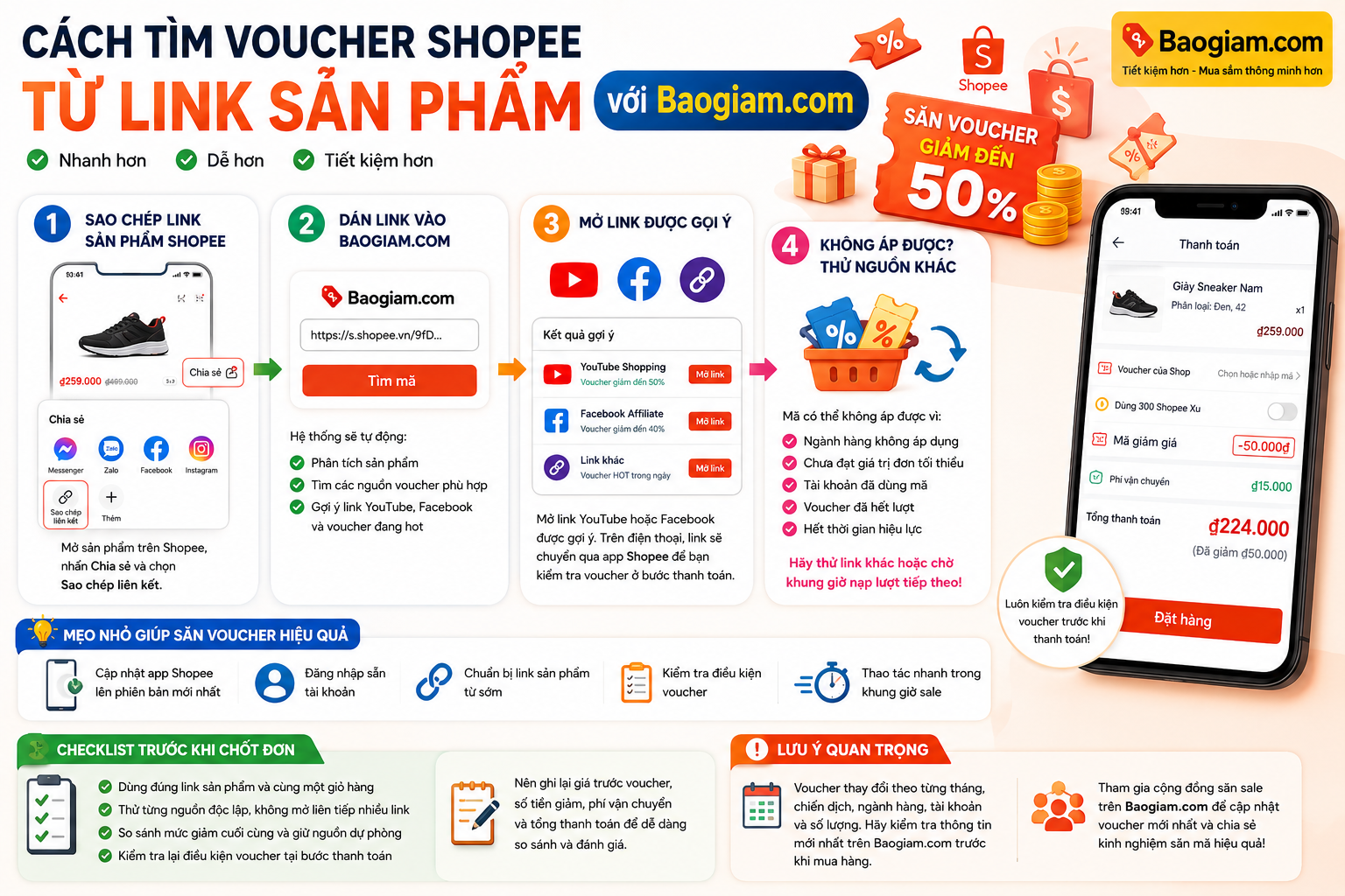 Hướng dẫn tìm mã Facebook áp dụng trên Shopee